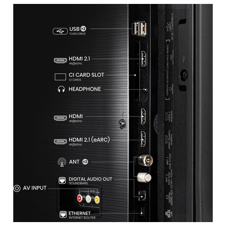 4K UHD TV Hisense 50A6Q