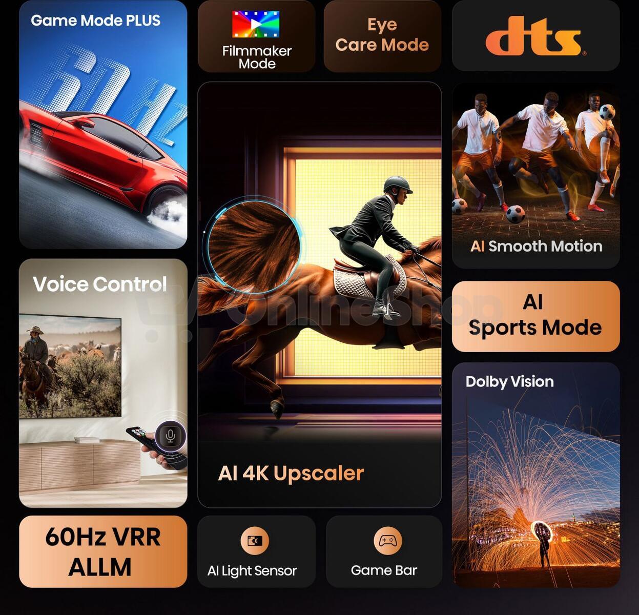 4K UHD Hisense 58A6Q