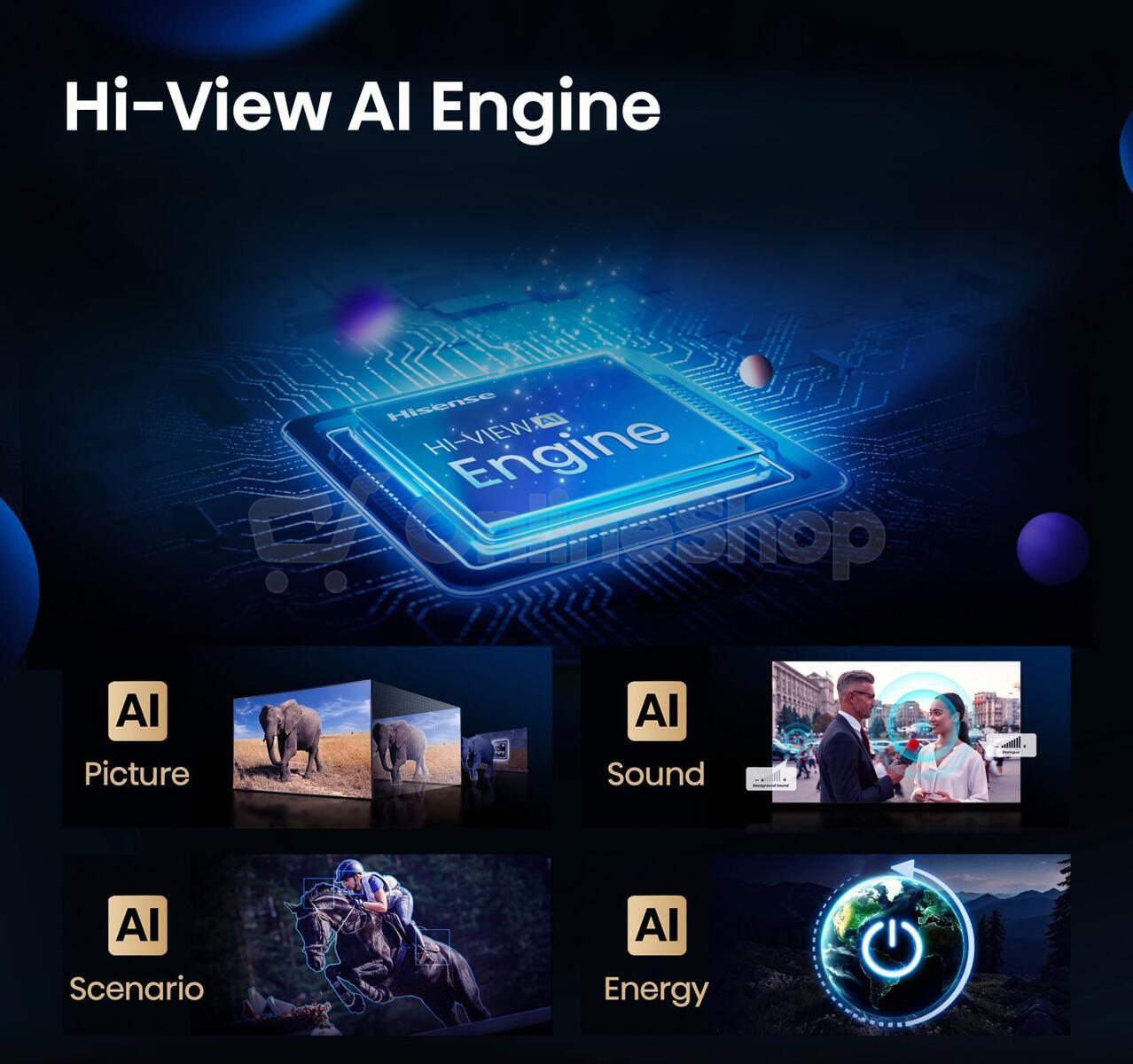 ULED MiniLED TV Hisense 85U7Q