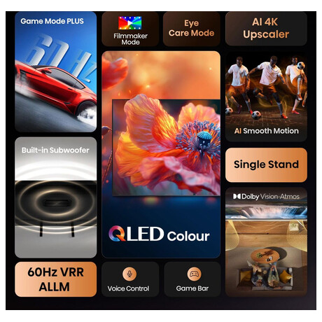 QLED Smart TV Hisense 43A7Q