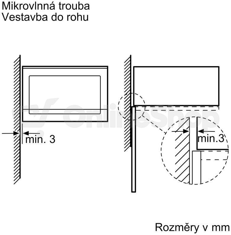 Mikrovlnná trouba Bosch BFL523MB1F Serie 4