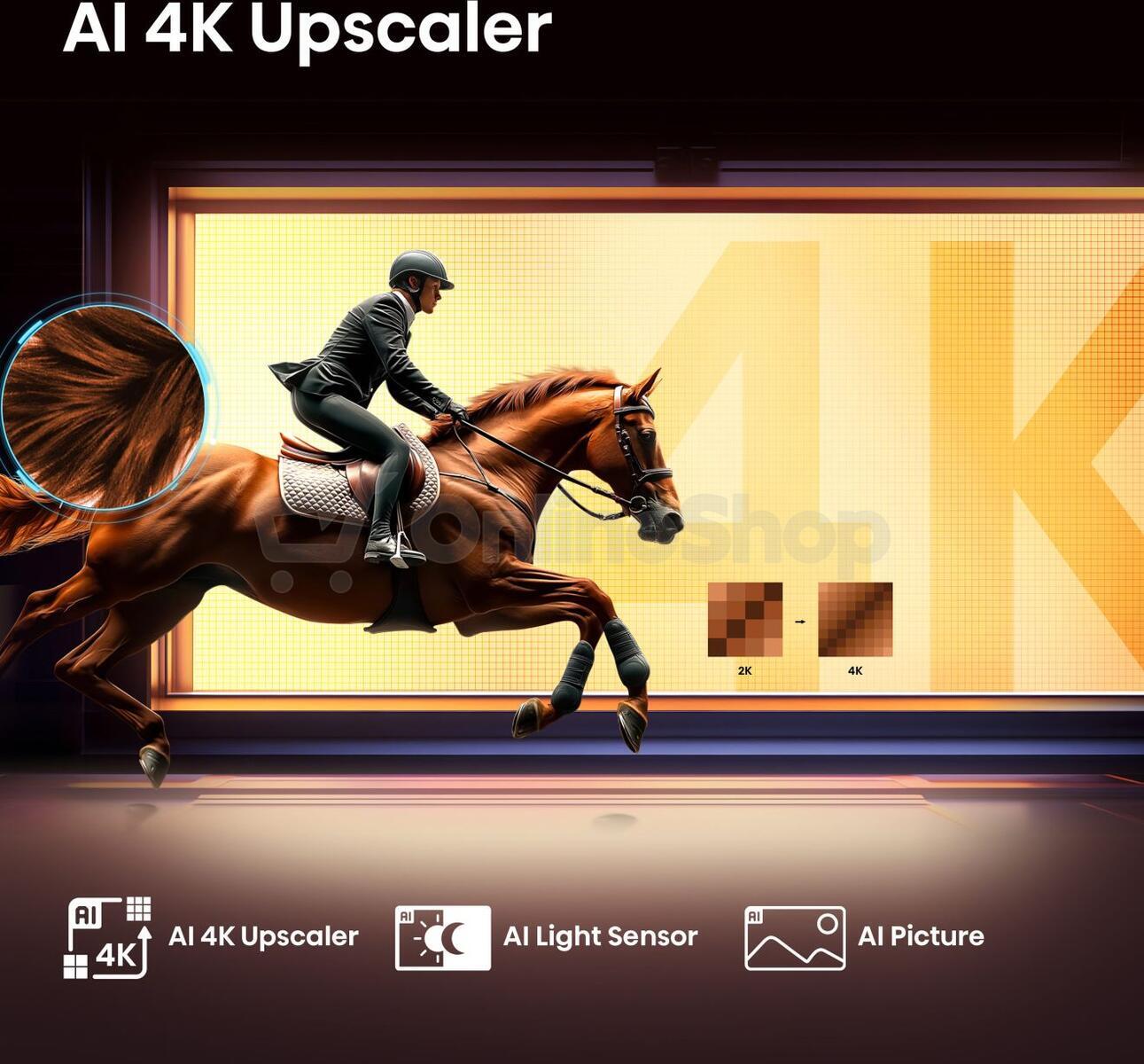 Hi-QLED Smart TV 4K Hisense 65E7Q