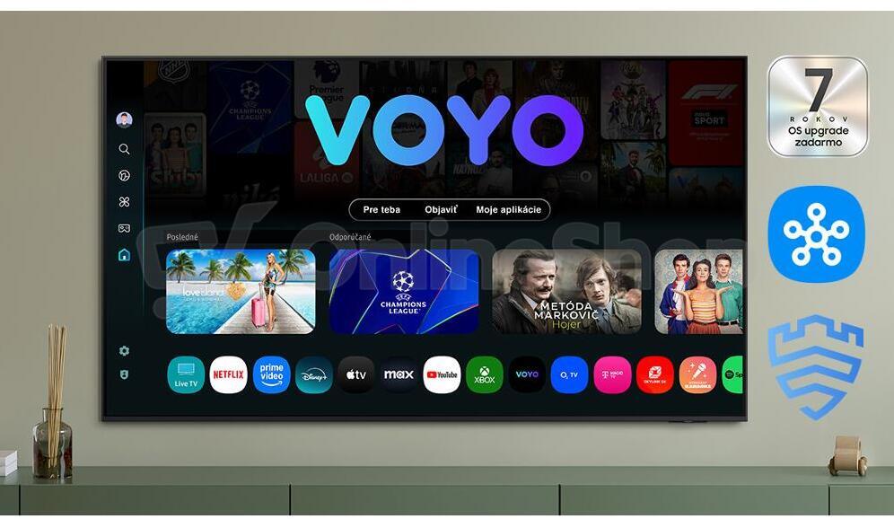 QLED televize Samsung QE85QN990F