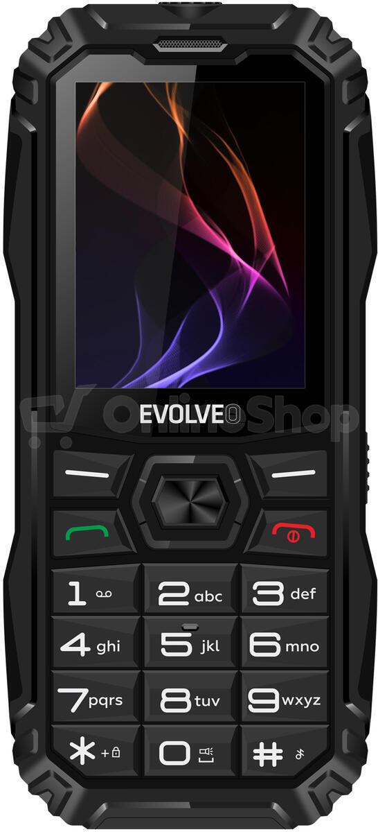 Mobilní telefon EVOLVEO MaxPhone A1 (MP-A1-BK), černý