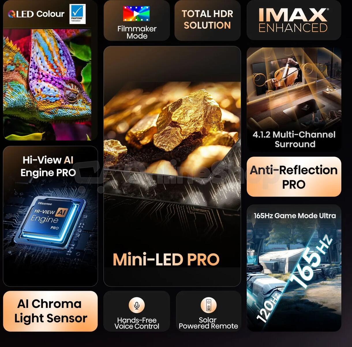 ULED Smart TV Hisense 100U8Q