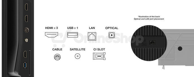 4K UHD LED TV TCL 43V6C