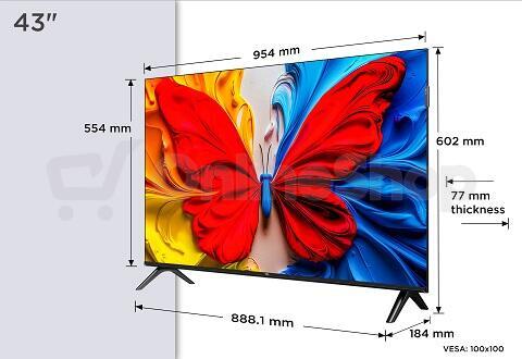 QLED televize TCL 43S5K