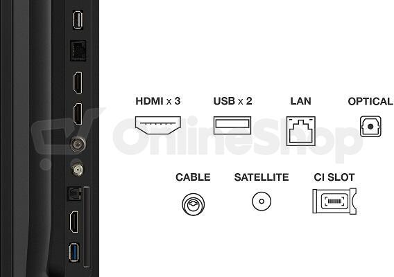 LED televize TCL 75V6C