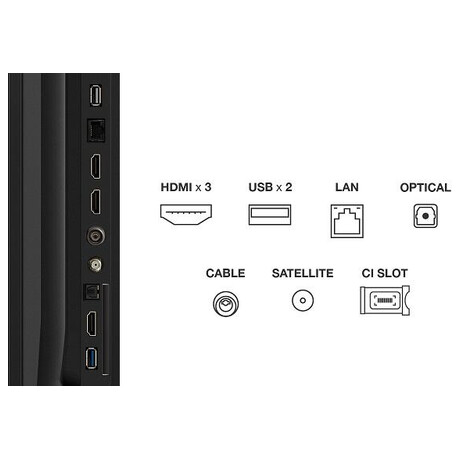 LED televize TCL 75V6C