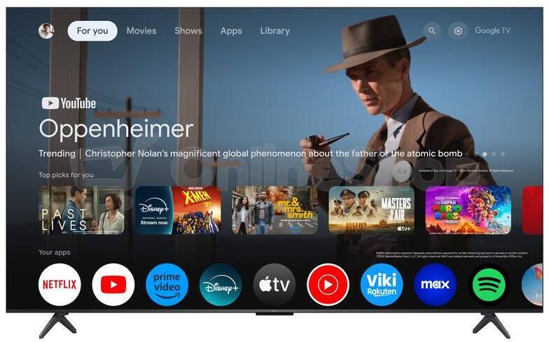 QLED televize TCL 85C6K