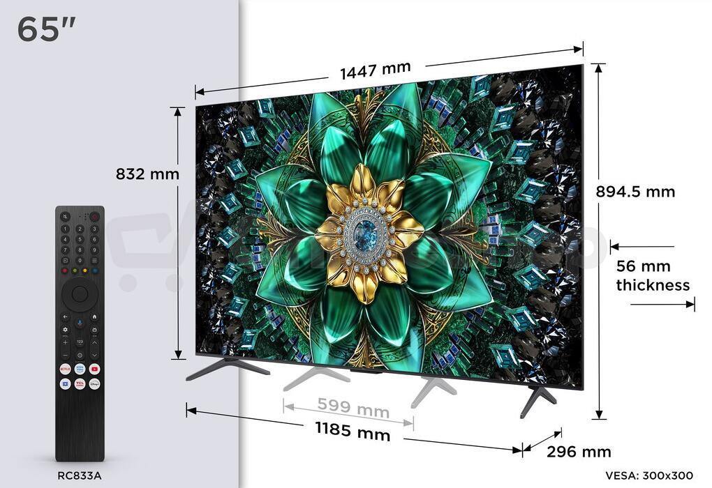 QLED TELEVIZE TCL 65Q6C