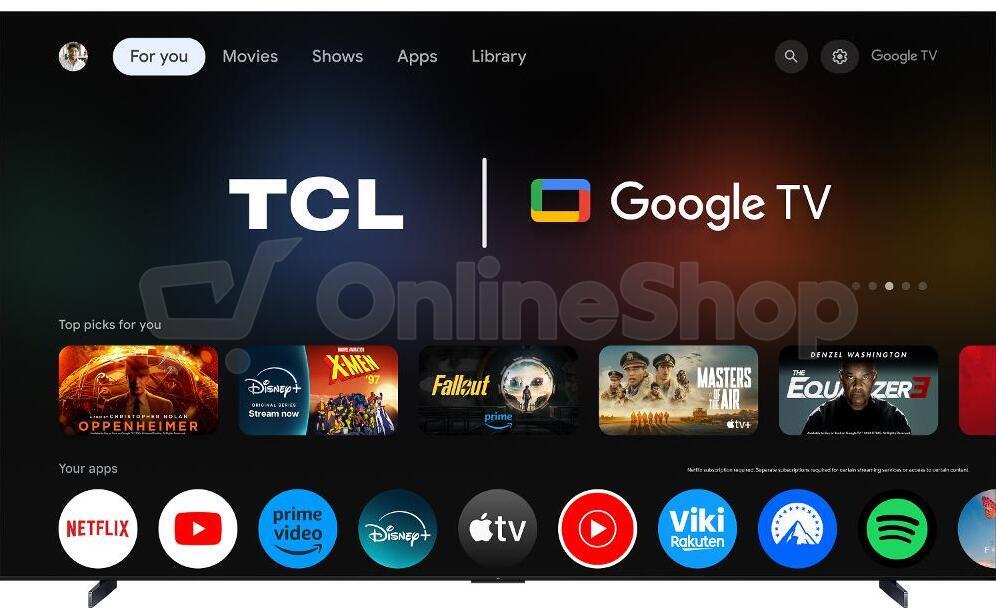 QLED televize TCL 115C7K