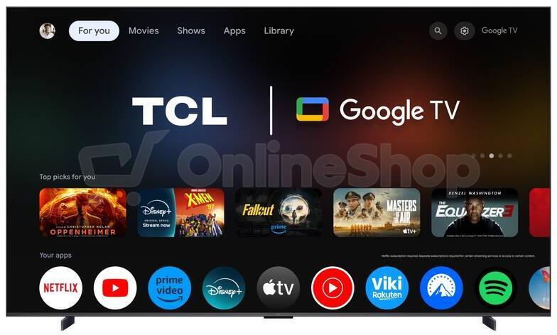 98C6K Mini LED QLED TV TCL