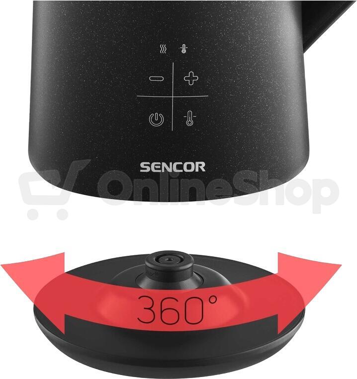 Rychlovarná konvice Sencor SWK 0600BK