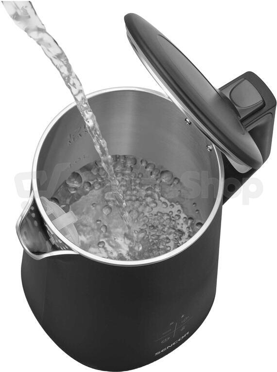 Rychlovarná konvice Sencor SWK 0600BK