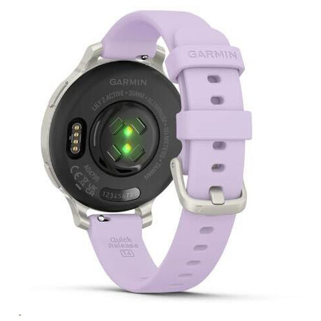 Garmin Lily 2&nbsp;Active, Silver/Purple Jasmine (foto 2)