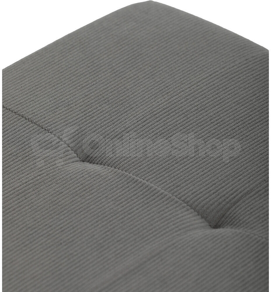 Taburet s úložným prostorem Autronic TAB-472 GREY6, šedý