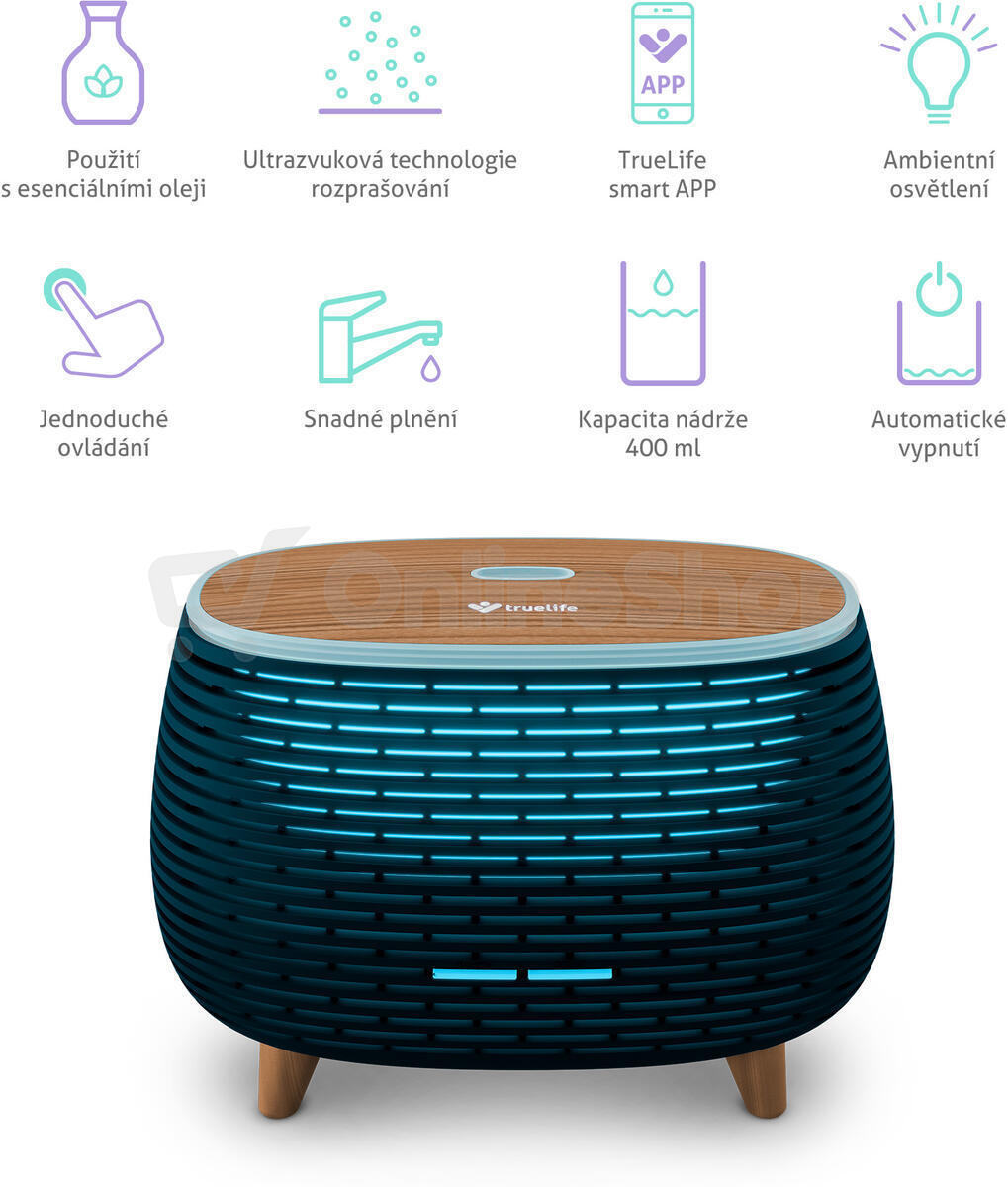 Aroma difuzér TrueLife AIR Diffuser D6 Smart