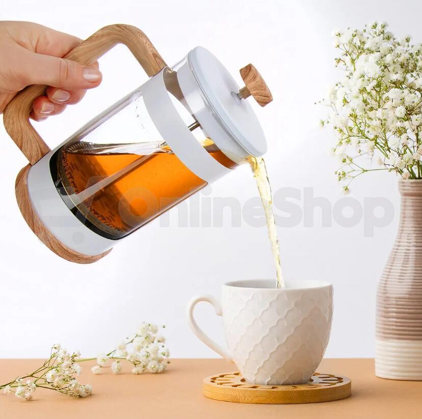 Konvička french press Orion WHITELINE 0,65 l