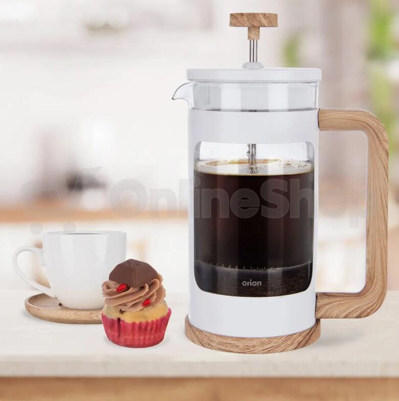 Konvička french press Orion WHITELINE 1 l