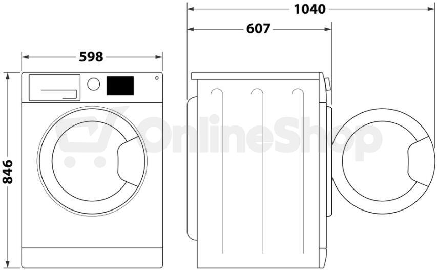 Sušička prádla Whirlpool WP C8 WBS EE