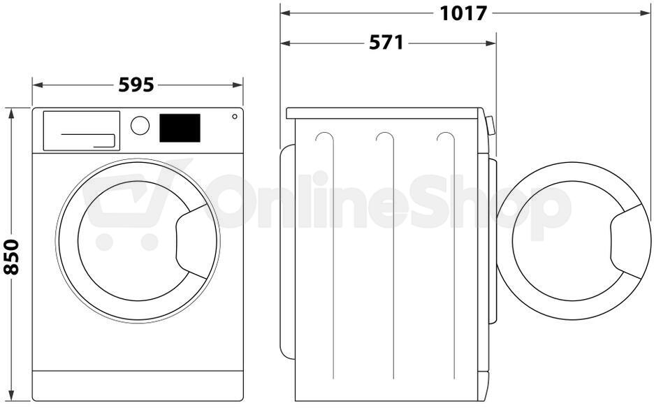 Pračka Whirlpool FFL 7269 W EE