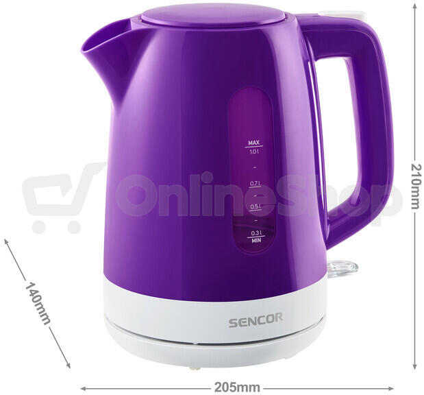 Rychlovarná konvice Sencor SWK 1025VT