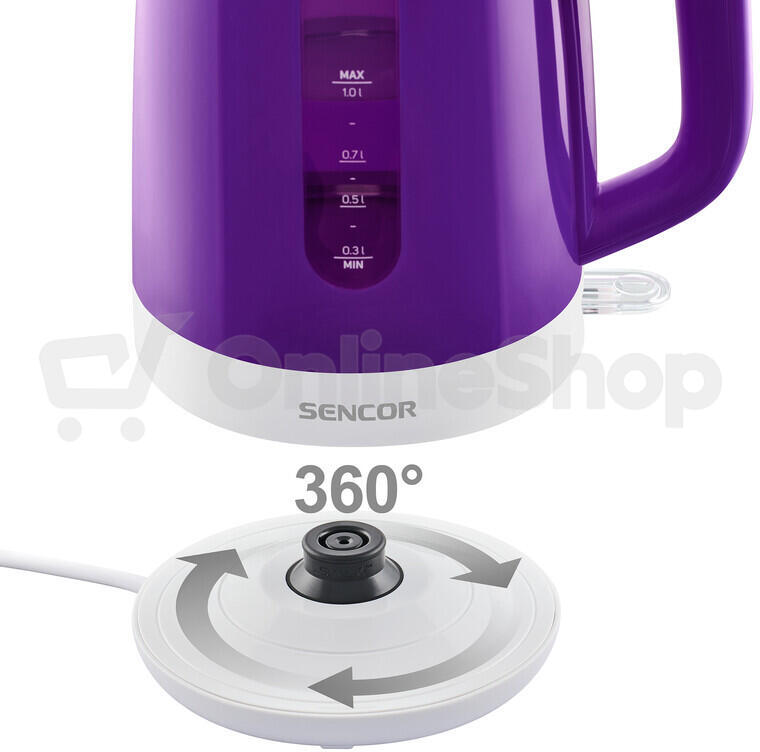 Rychlovarná konvice Sencor SWK 1025VT