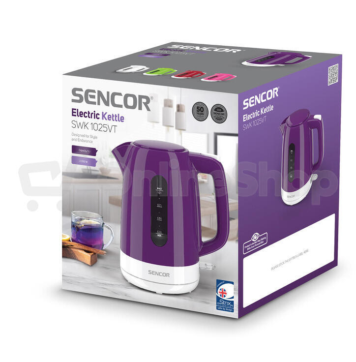 Rychlovarná konvice Sencor SWK 1025VT