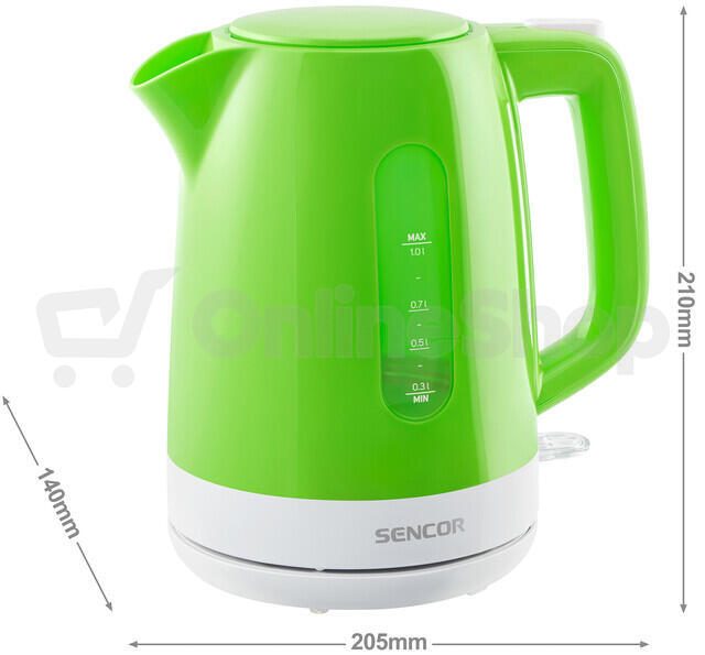 Rychlovarná konvice Sencor SWK 1021GR