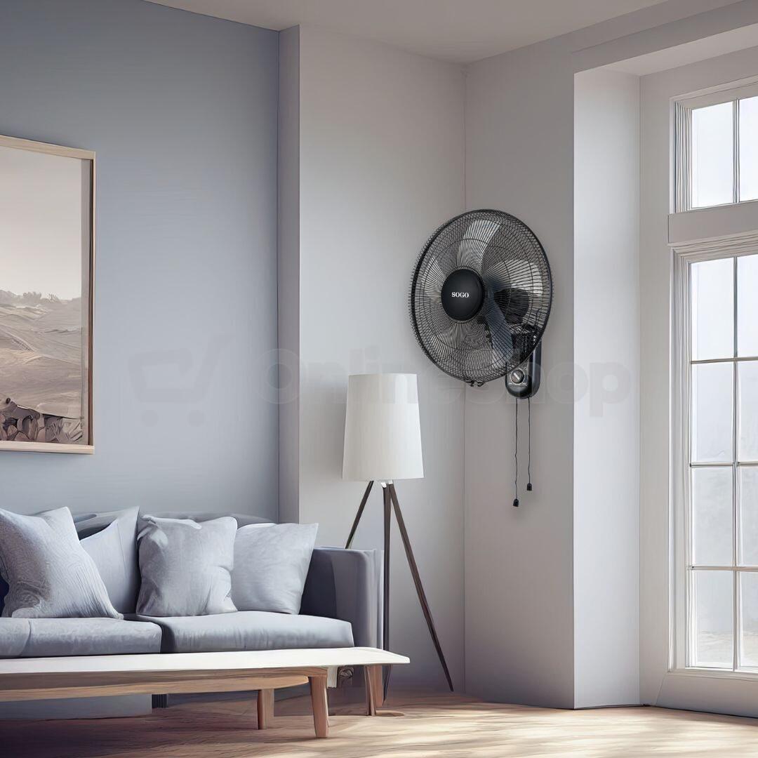 Nástěnný ventilátor SOGO SS-21320, průměr 40 cm