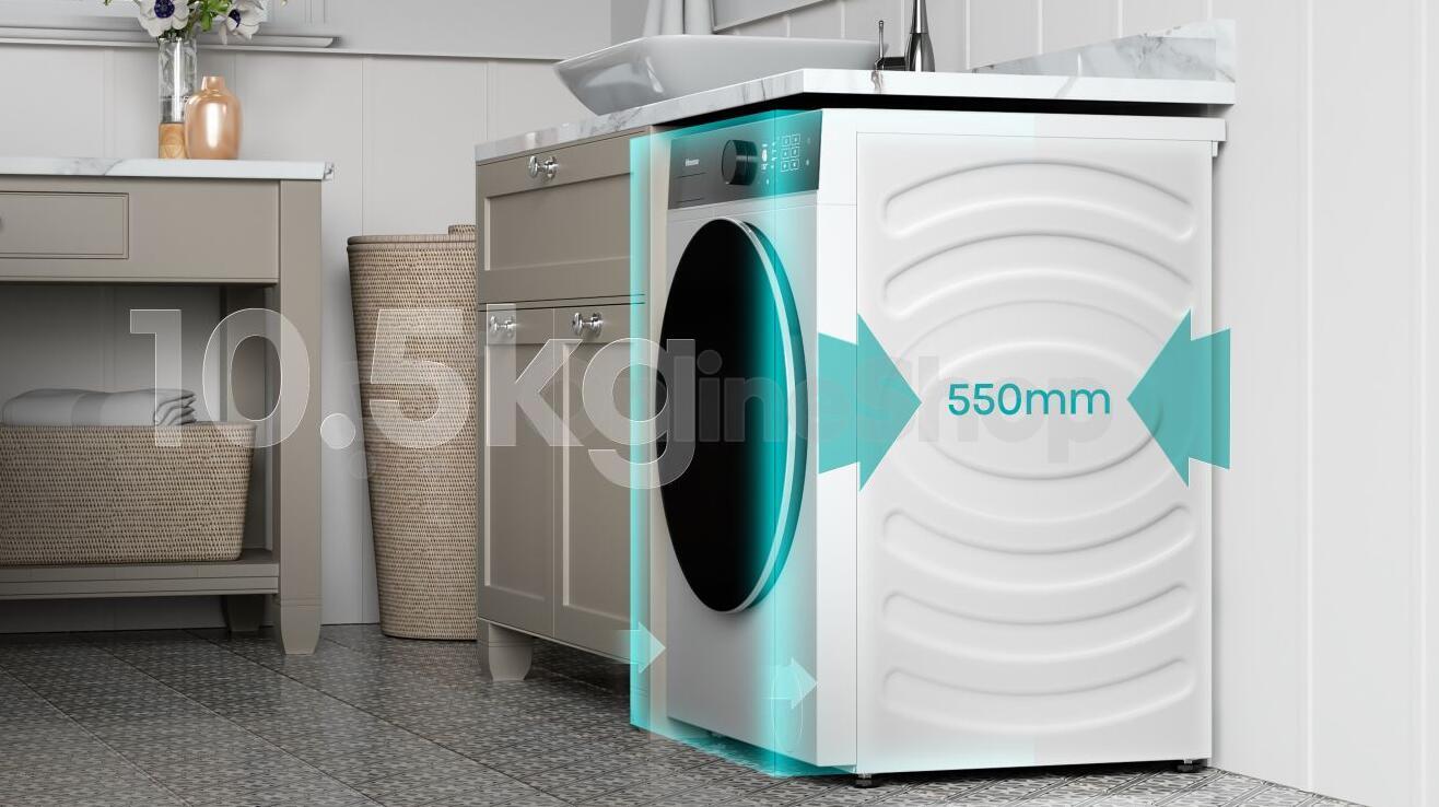Pračka se sušičkou Hisense WD5I1045BWQ