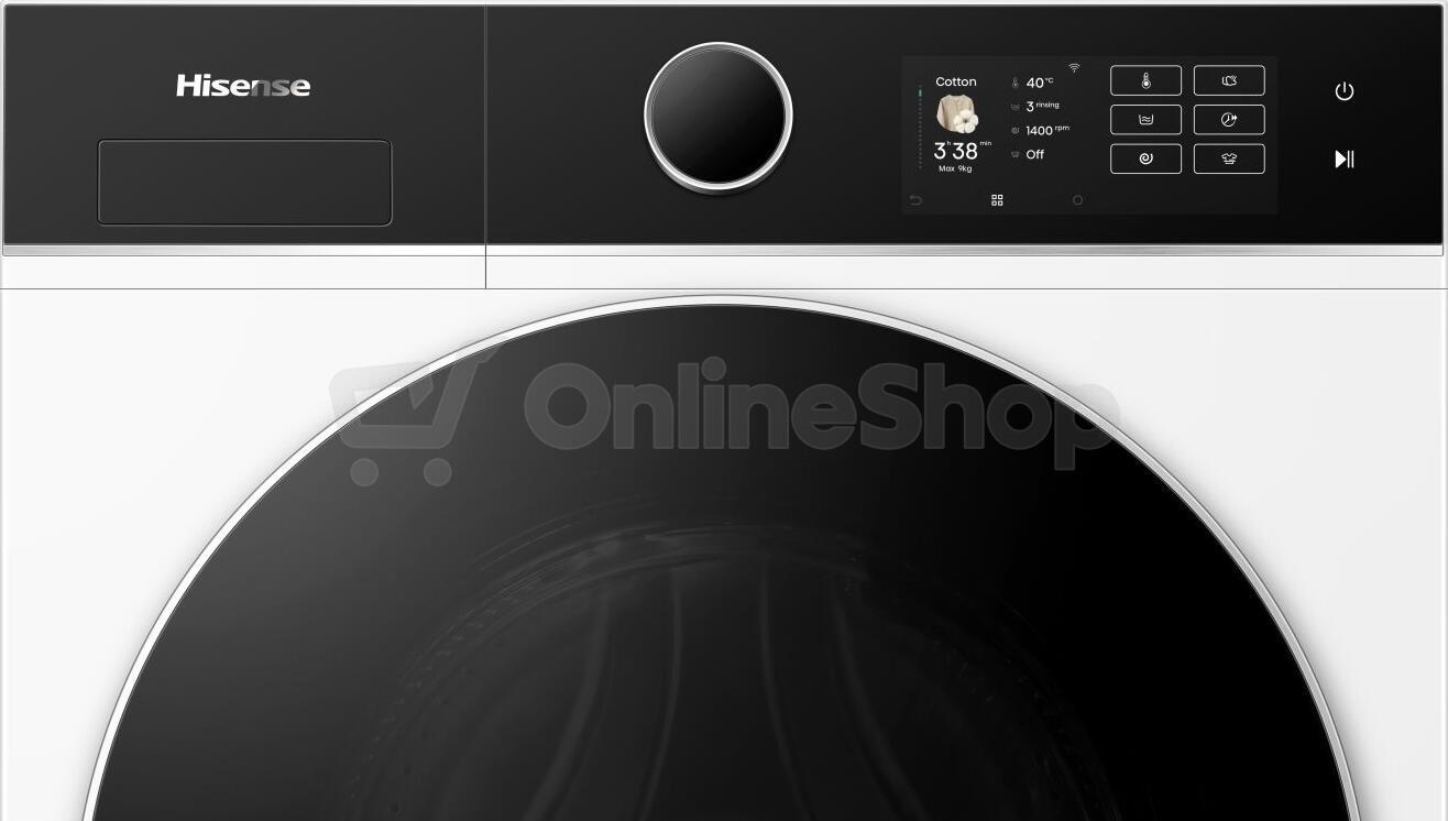 SET Pračka Hisense WF5I9043BWFS + Sušička Hisense DH5I804BWCD
