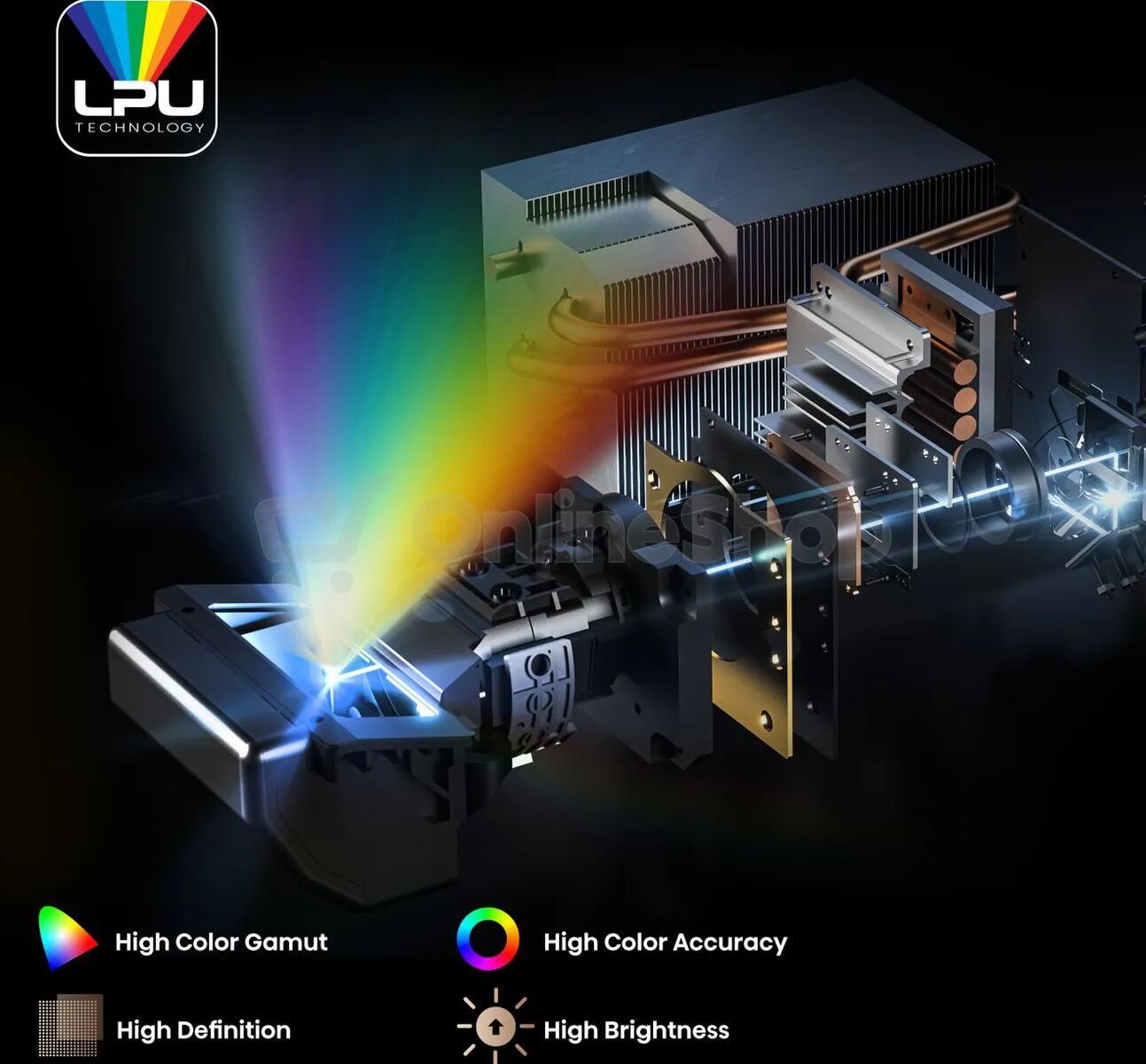 Smart laser projektor Hisense PX3-PRO 4K
