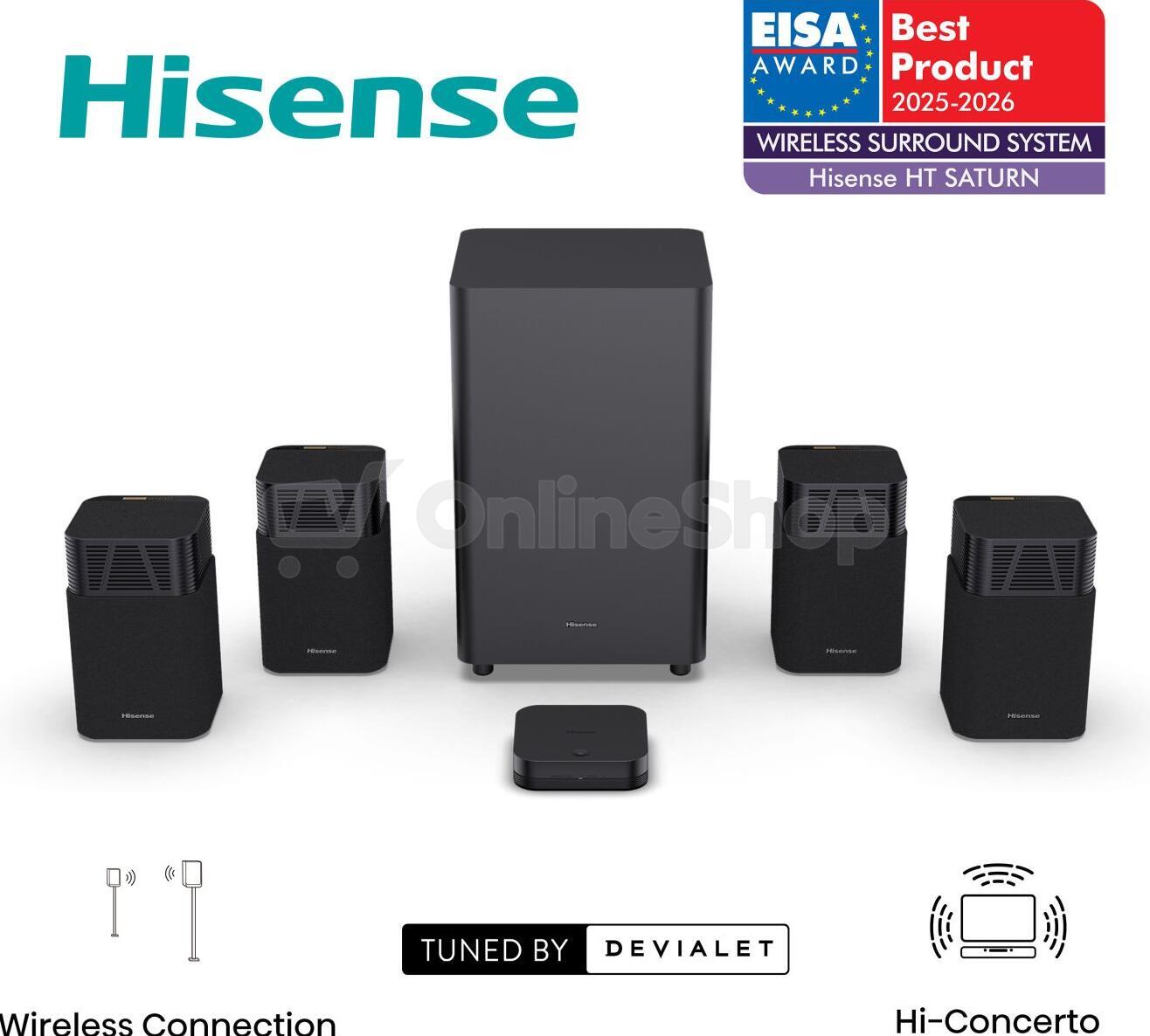Hisense SOUNDBAR SYSTEM HT SATURN HSN