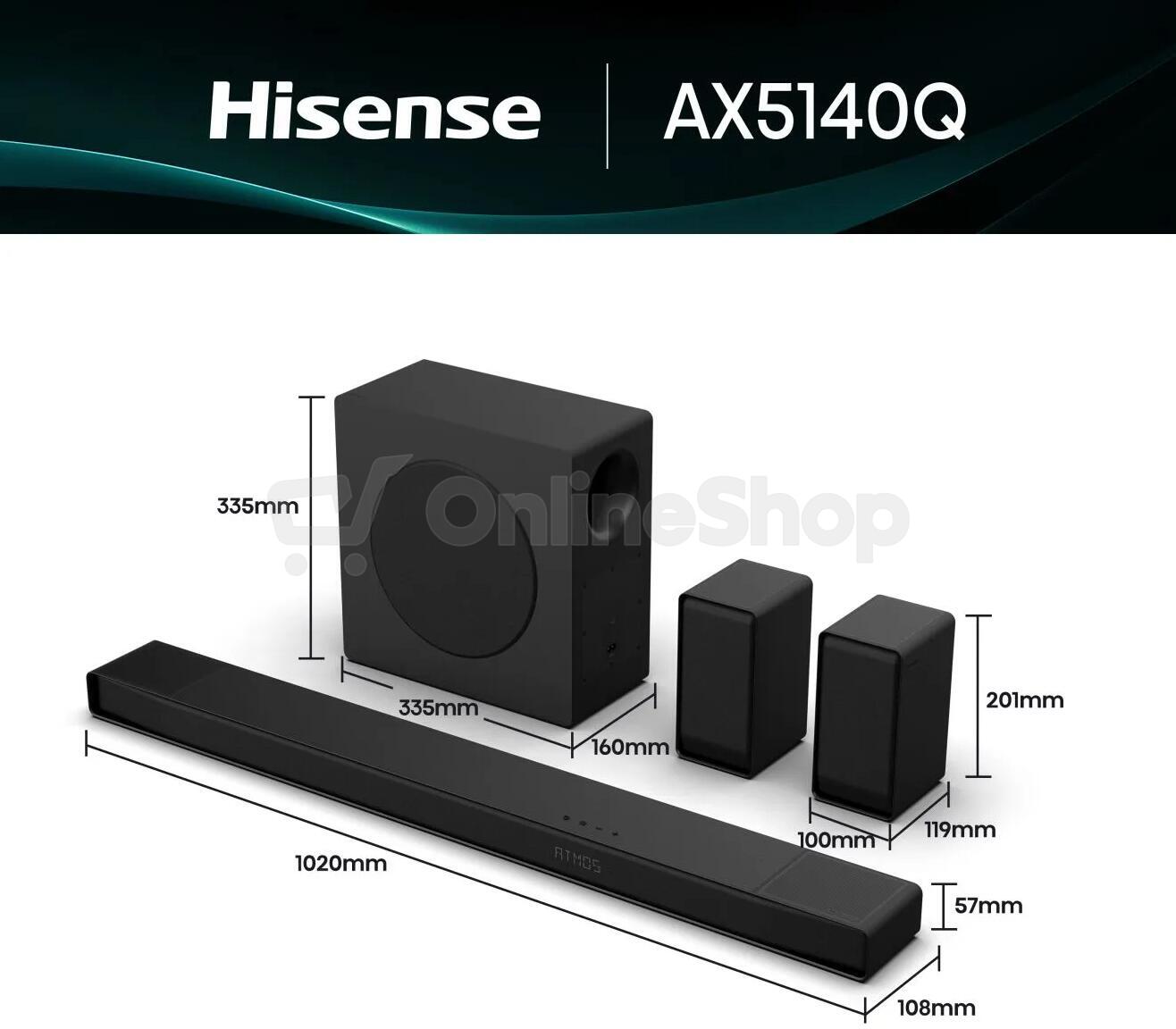 Soundbar Hisense AX5140Q HSN