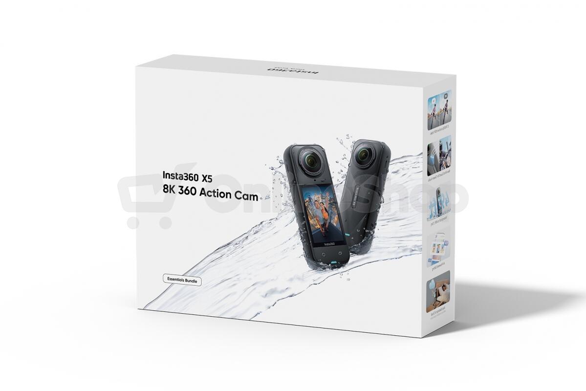 Outdoorová kamera INSTA360 X5 Essentials Bundle