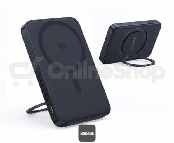 Bezdrátová powerbanka Baseus PicoGo Qi2 5000mAh, 20W černá