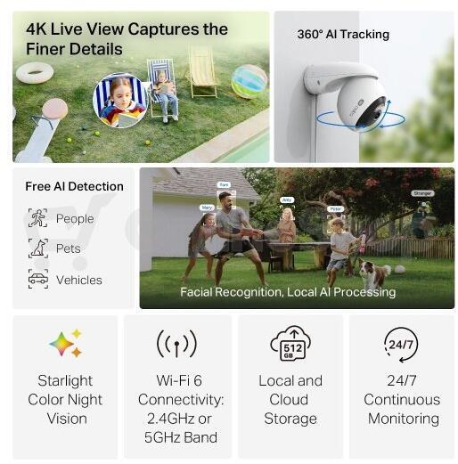 Venkovní kamera TP-Link Tapo C560WS