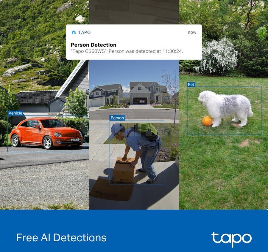 Venkovní kamera TP-Link Tapo C560WS