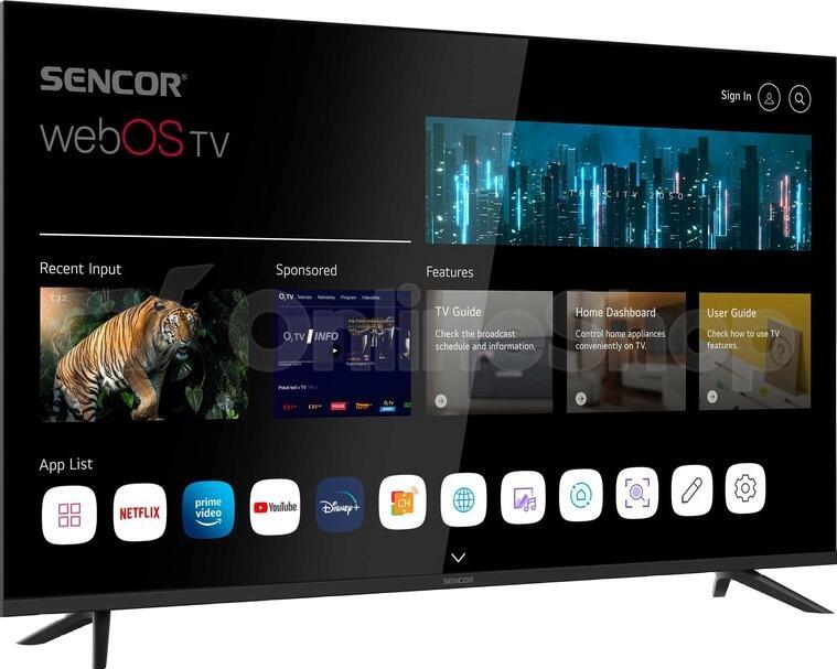 LED televize Sencor SLE 43US804B