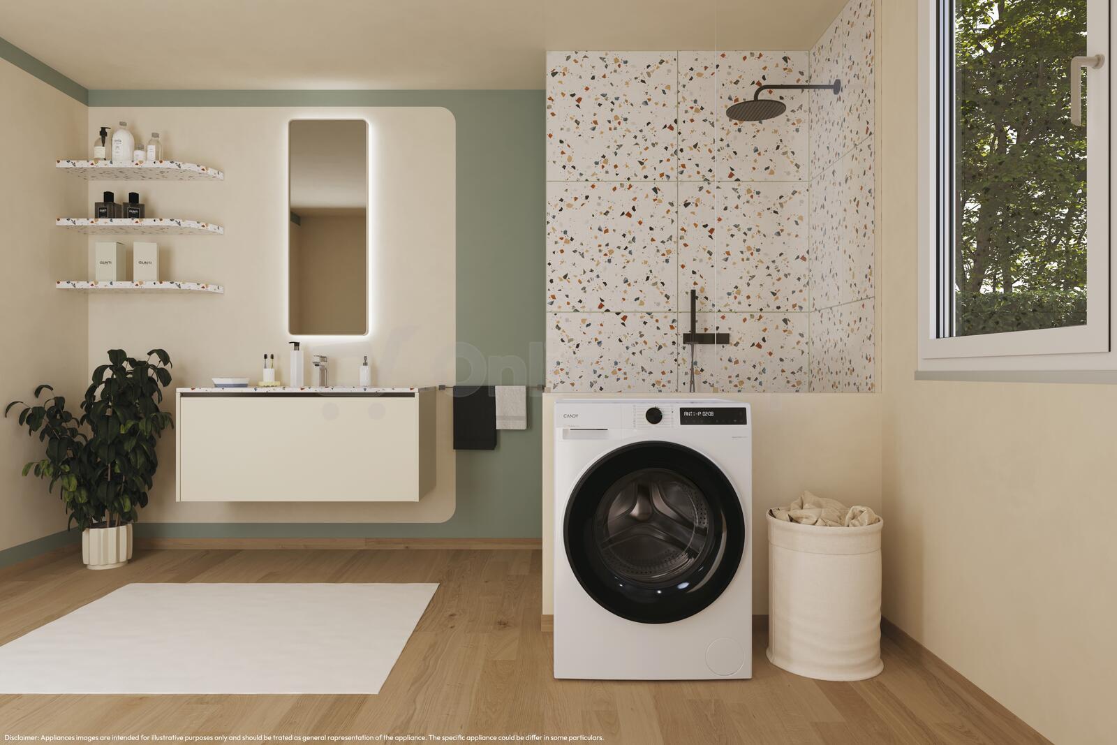 Pračka se sušičkou Candy BWR 495BL8-S ProWash&Dry 500