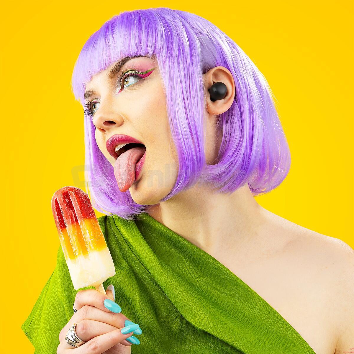 Bezdrátová sluchátka Niceboy Podsie 4 POP White
