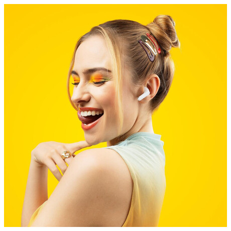 Bezdrtov sluchtka Niceboy Beans 4 POP, bl