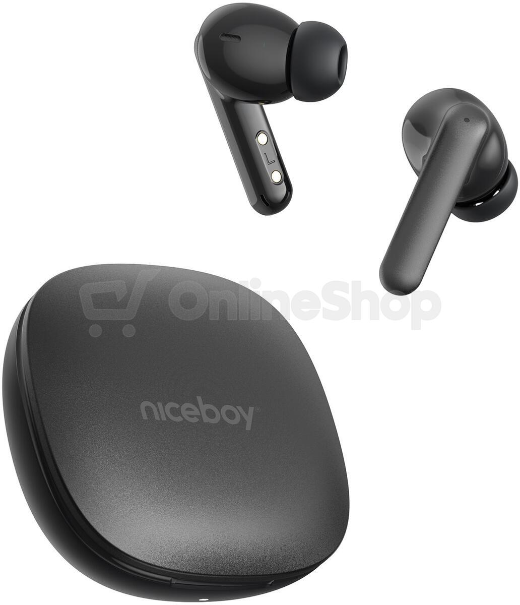 Bezdrátová sluchátka Niceboy Pins 4 PRO Black