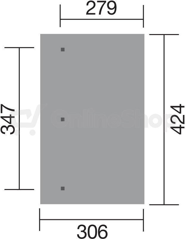 Zahradní pergola Weka 671