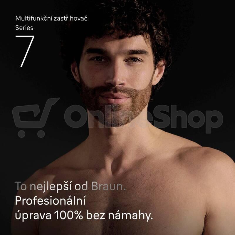 Multifunkční zastřihovač Braun Series 7 AIO7540