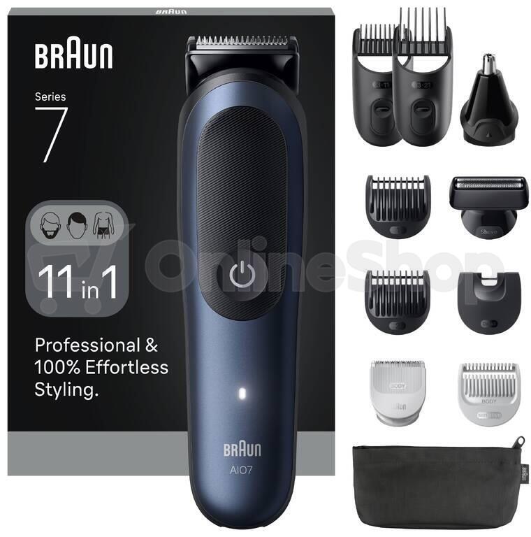 Multifunkční zastřihovač Braun Series 7 AIO7540