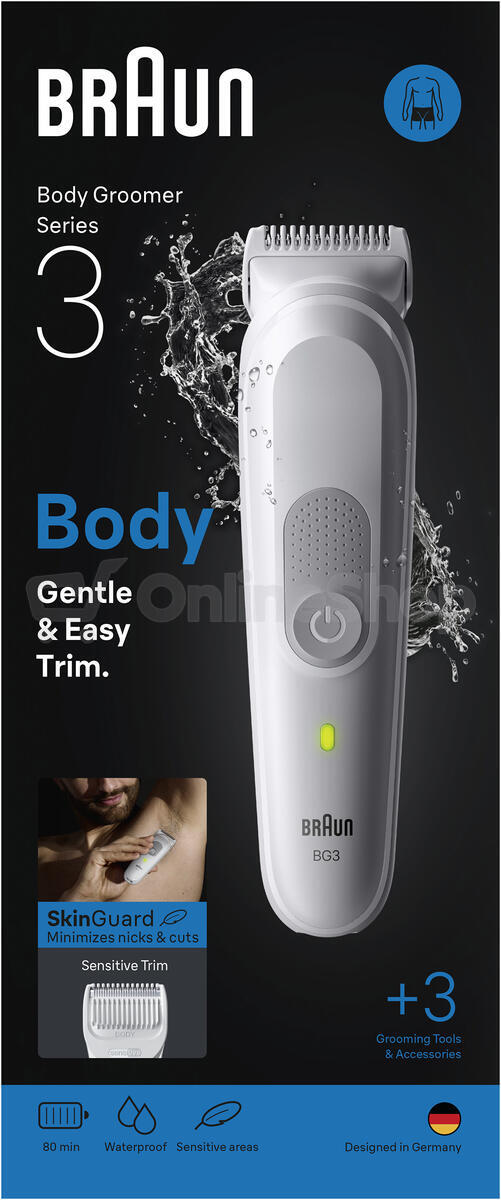 Zastřihovač chloupků Braun Series 3 BG3530