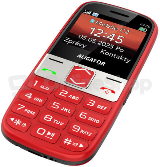 Aligator A775 Senior Red